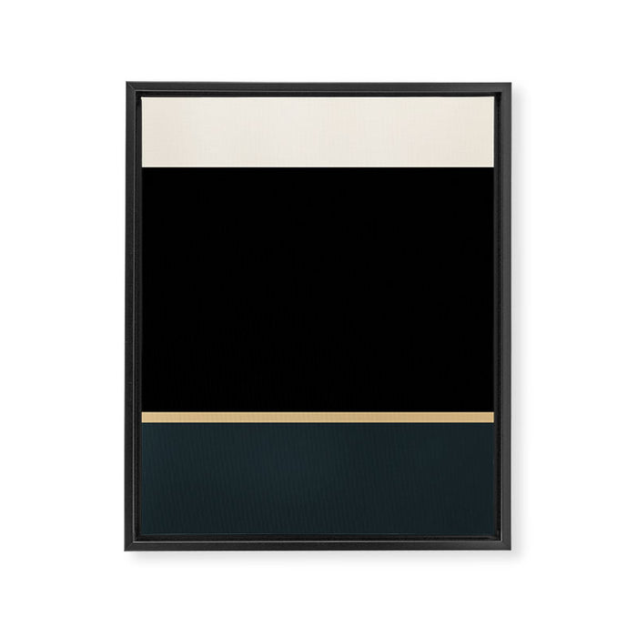 Contemporary Color Block XLV Framed Canvas Print Gallery Image 1