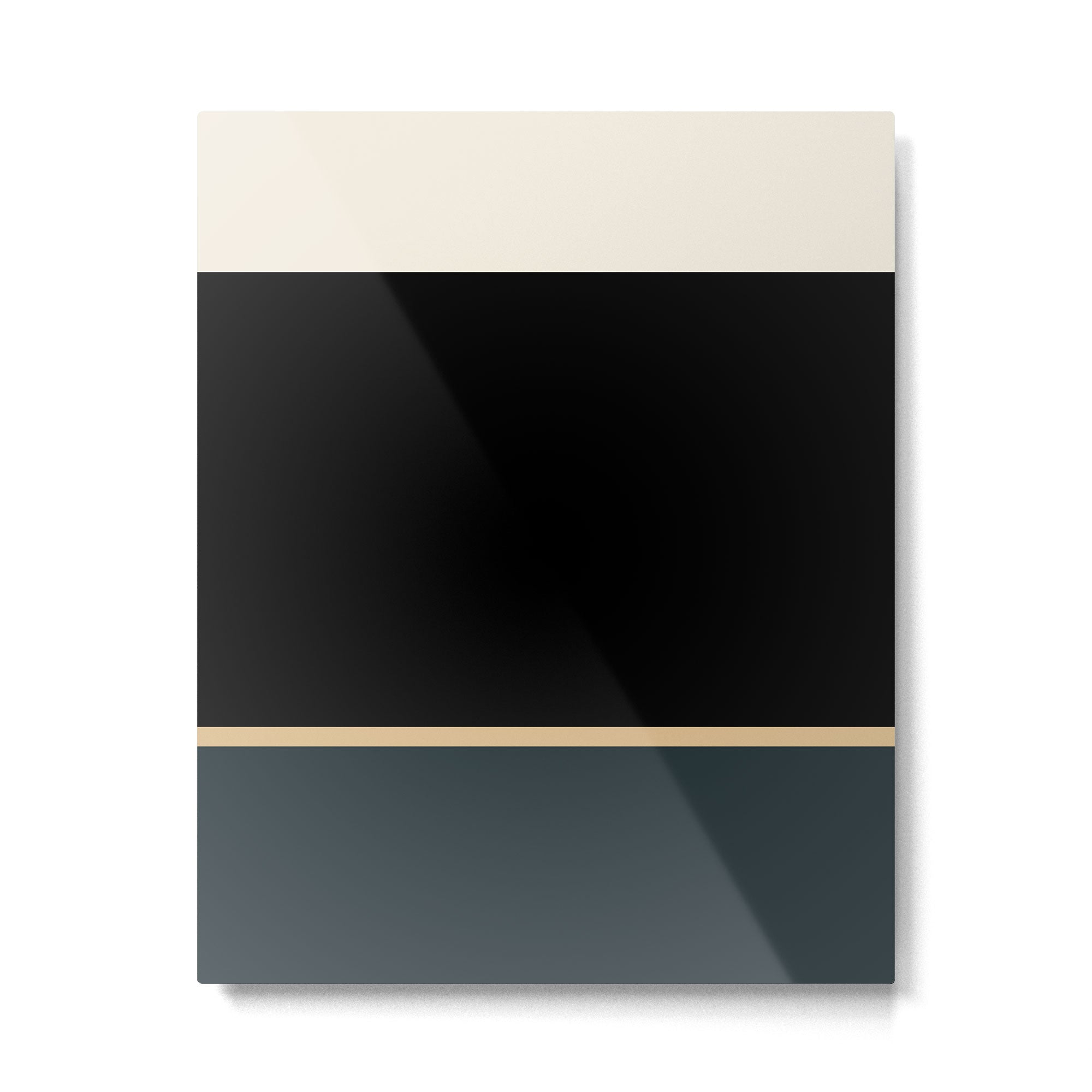 Contemporary Color Block XLV Metal Print Gallery Image 4