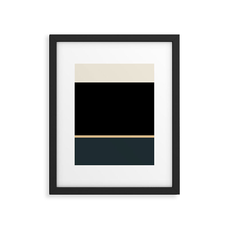Contemporary Color Block XLV Framed Art Print Gallery Image 5