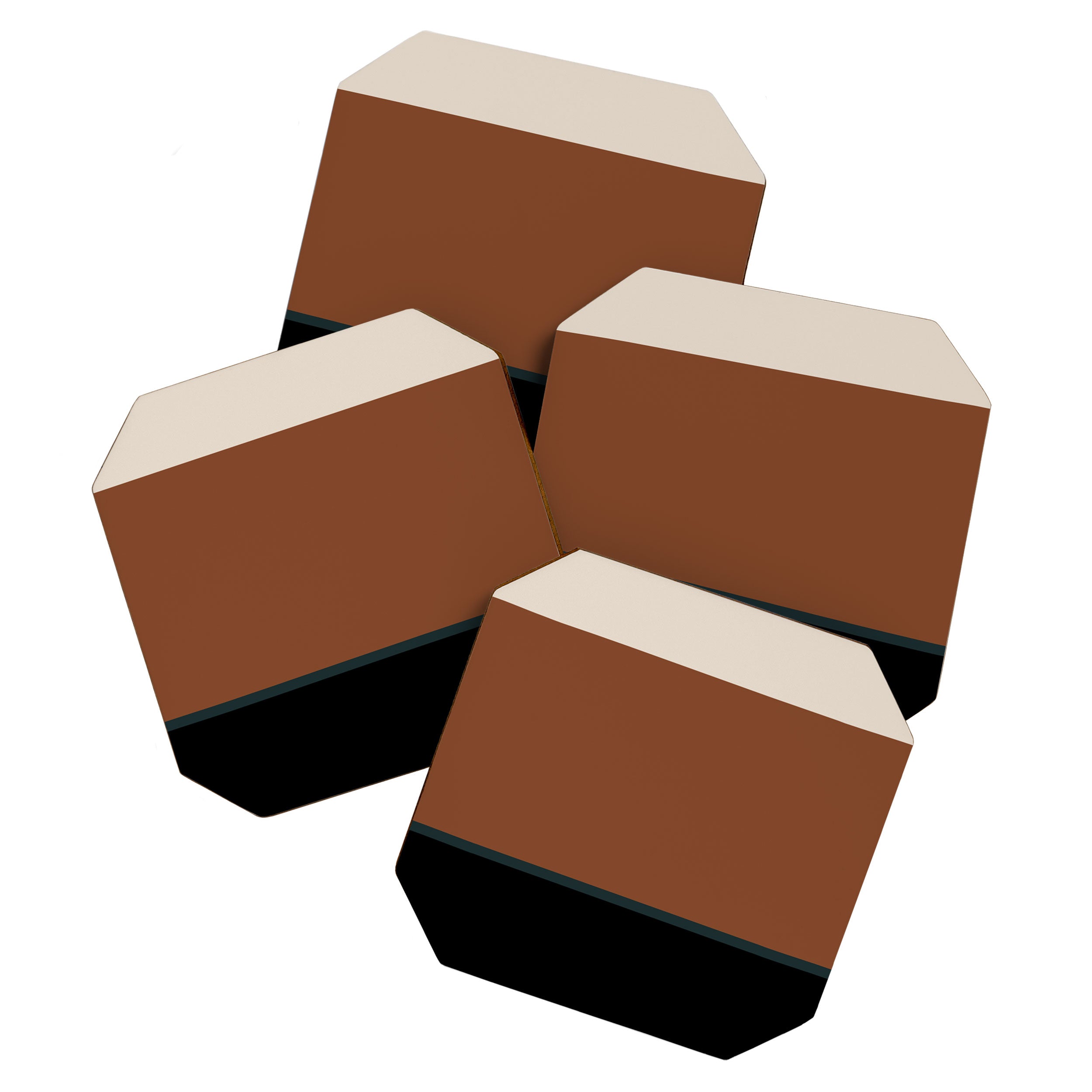 Contemporary Color Block XLVII Coaster Gallery Image 1