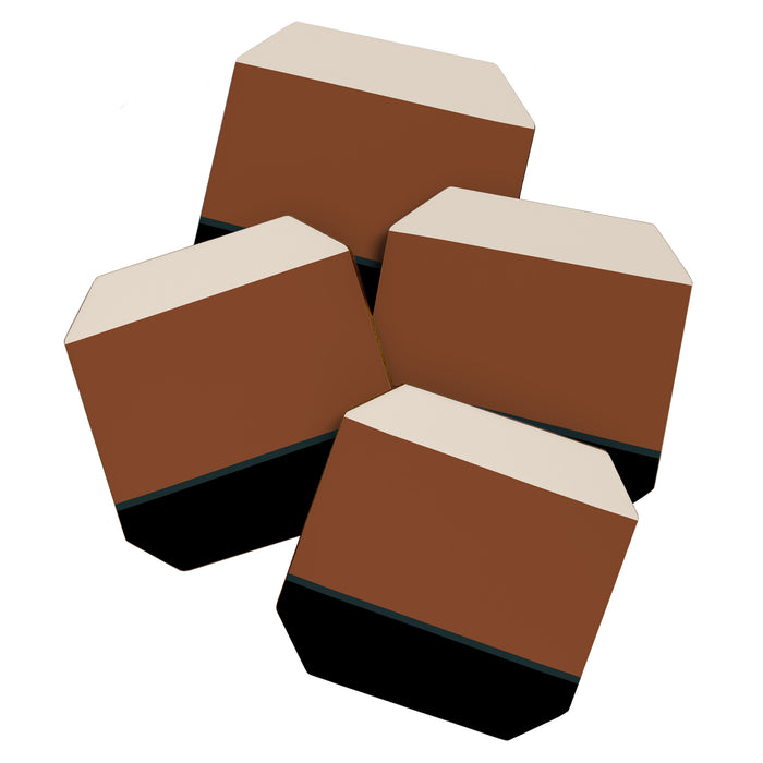 Contemporary Color Block XLVII Coaster Gallery Image 1