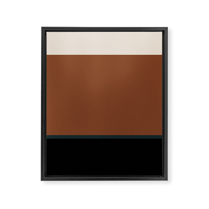 Contemporary Color Block XLVII Framed Canvas Print Gallery Image 6