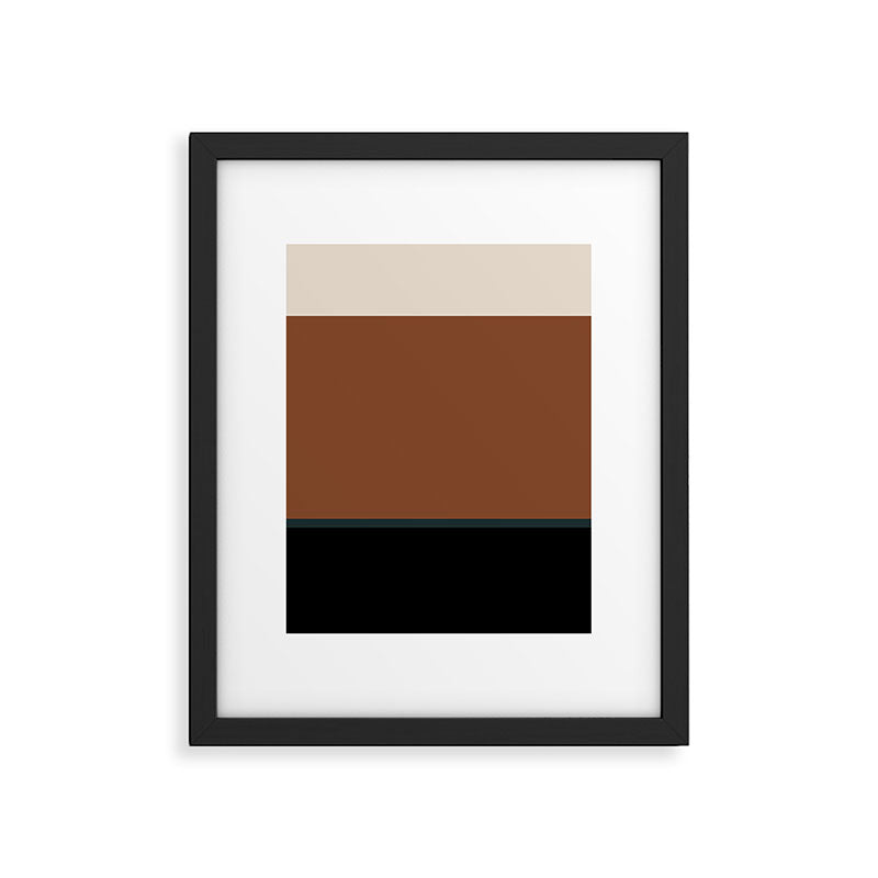 Contemporary Color Block XLVII Framed Art Print Gallery Image 5
