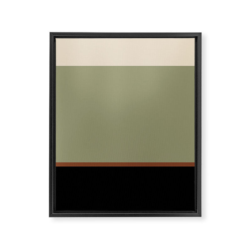 Contemporary Color Block XLVIII Framed Canvas Print Gallery Image 6