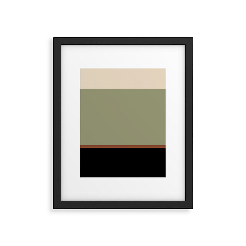 Contemporary Color Block XLVIII Framed Art Print Gallery Image 5