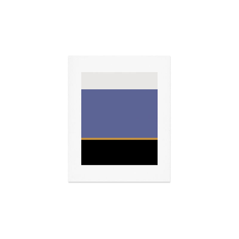 Contemporary Color Block XVII Art Print Gallery Image 1