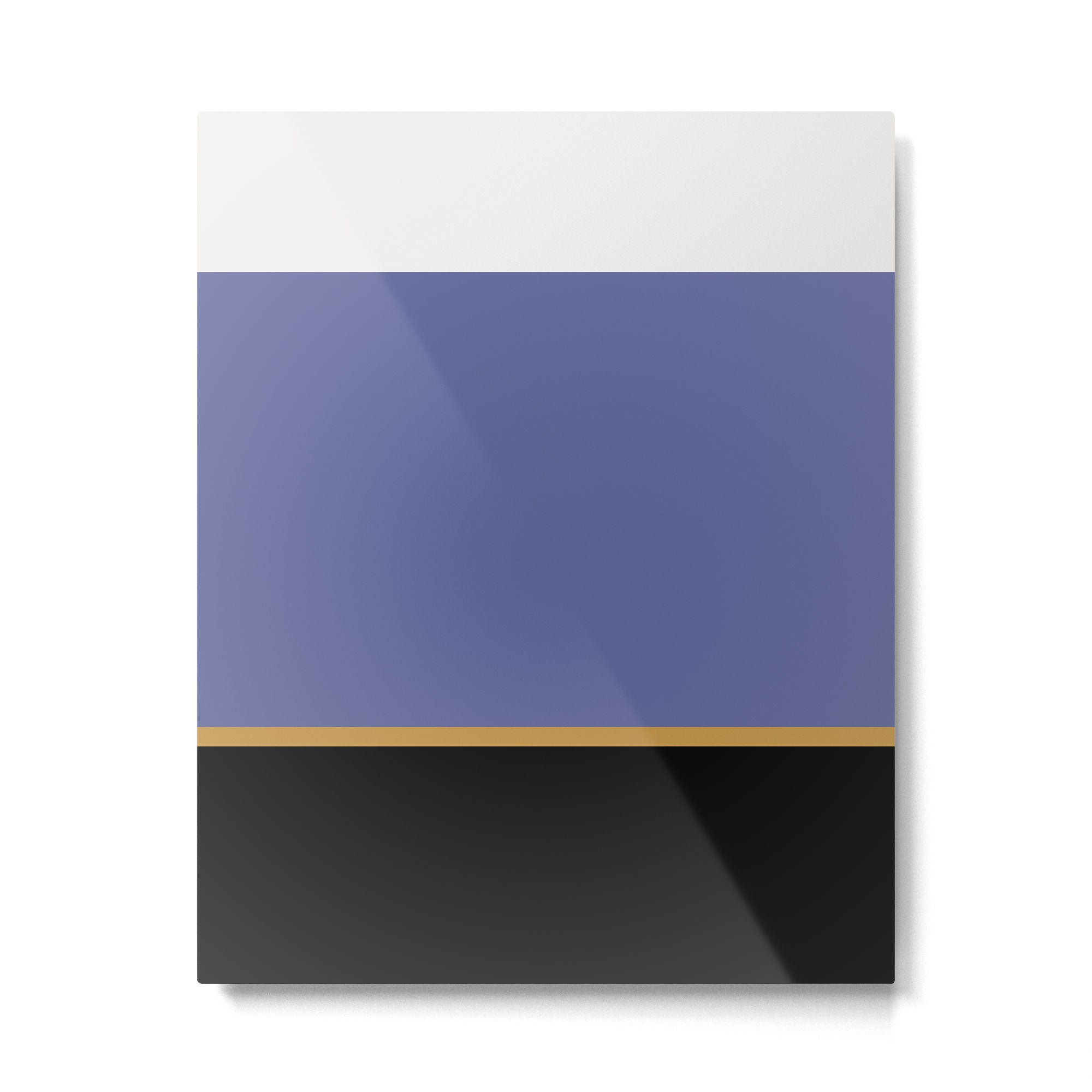 Contemporary Color Block XVII Metal Print Gallery Image 4