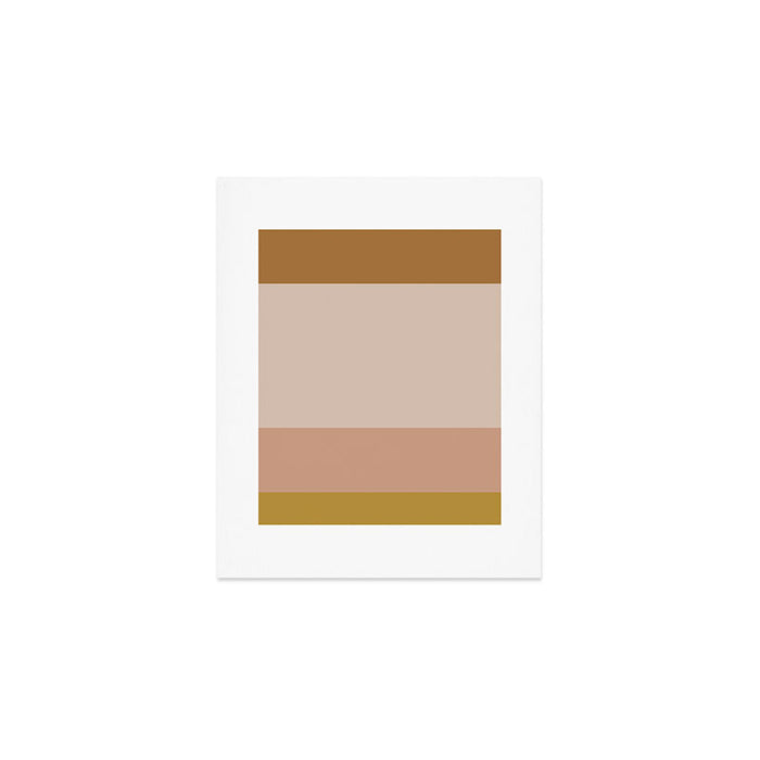 Contemporary Color Block X Art Print Gallery Image 1