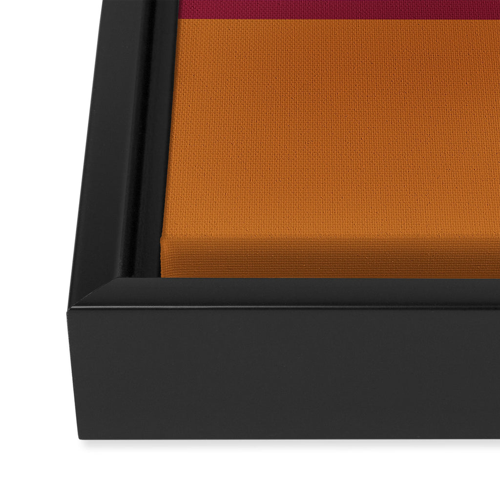 Contemporary Color Block XXI Framed Canvas Print Gallery Image 3