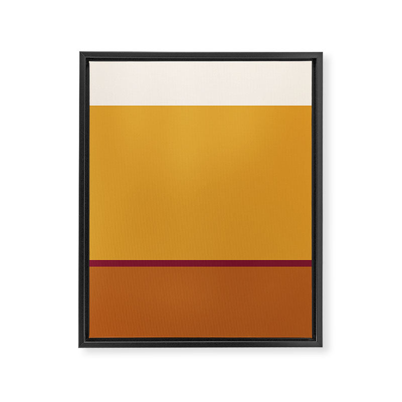 Contemporary Color Block XXI Framed Canvas Print Gallery Image 6