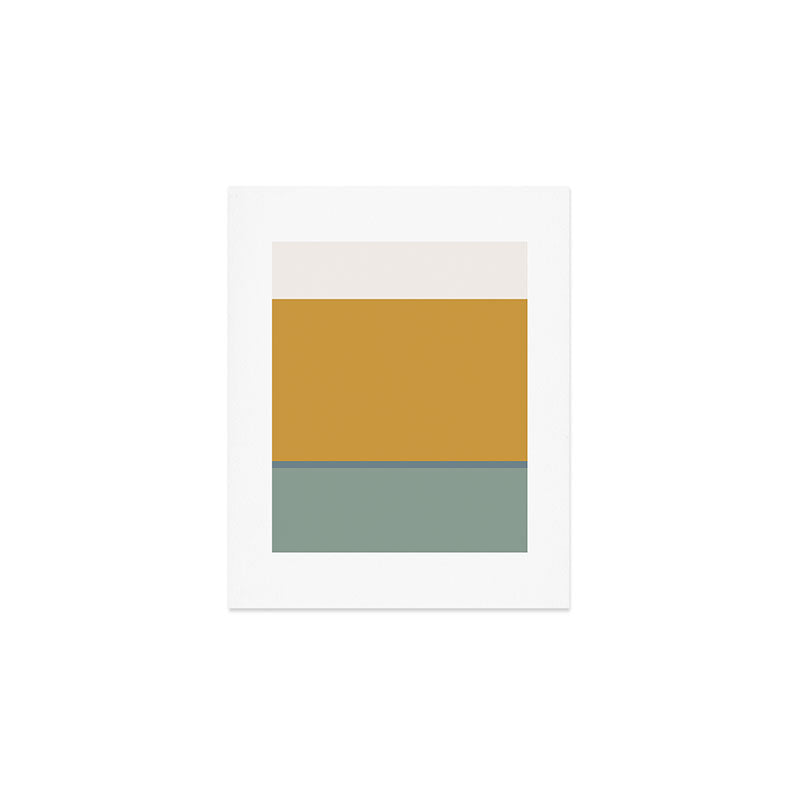 Contemporary Color Block XXVIII Art Print Gallery Image 1
