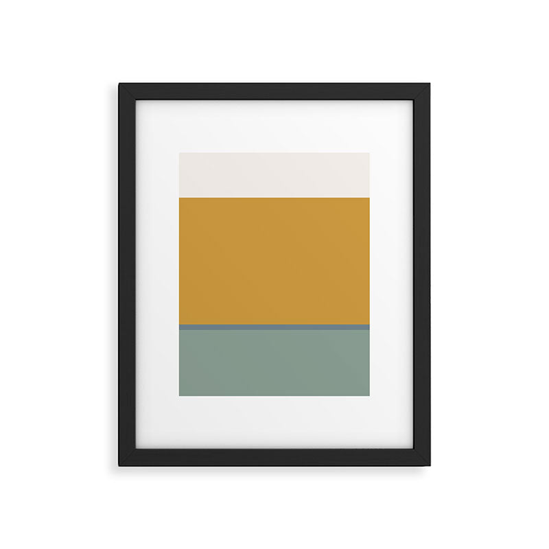Contemporary Color Block XXVIII Framed Art Print Gallery Image 5