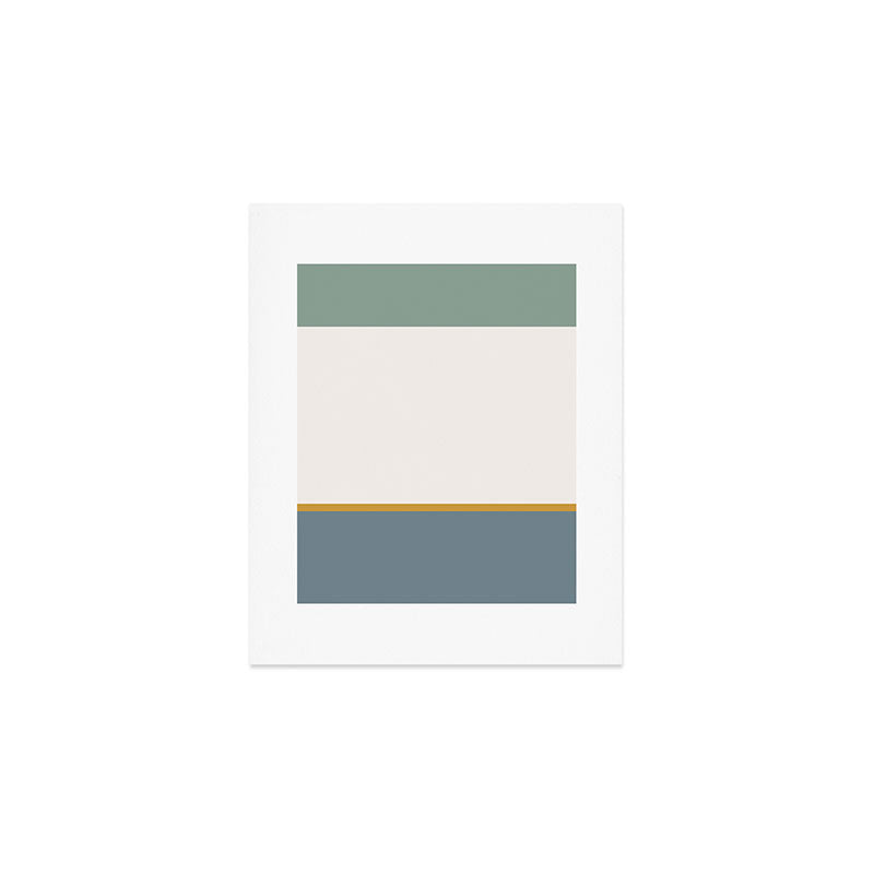 Contemporary Color Block XXXII Art Print Gallery Image 1