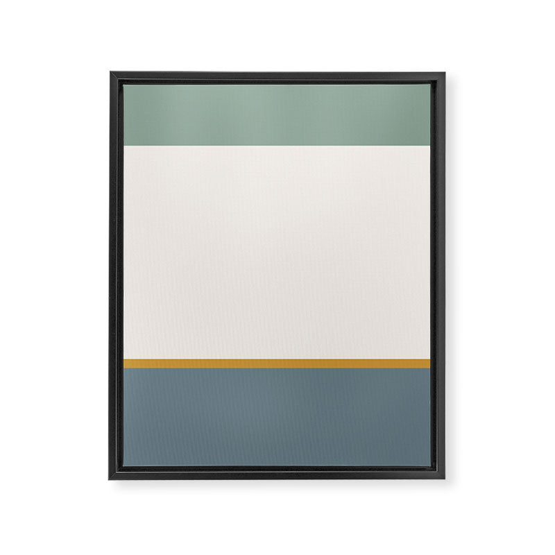 Contemporary Color Block XXXII Framed Canvas Print Gallery Image 6