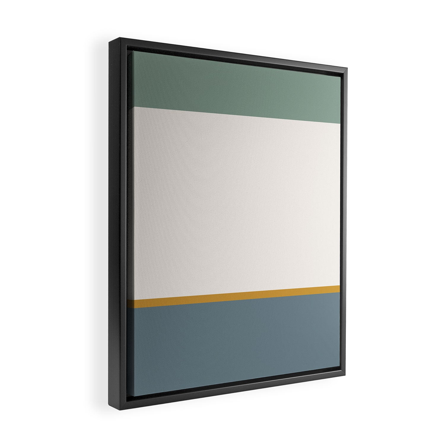 Contemporary Color Block XXXII Framed Canvas Print Gallery Image 2