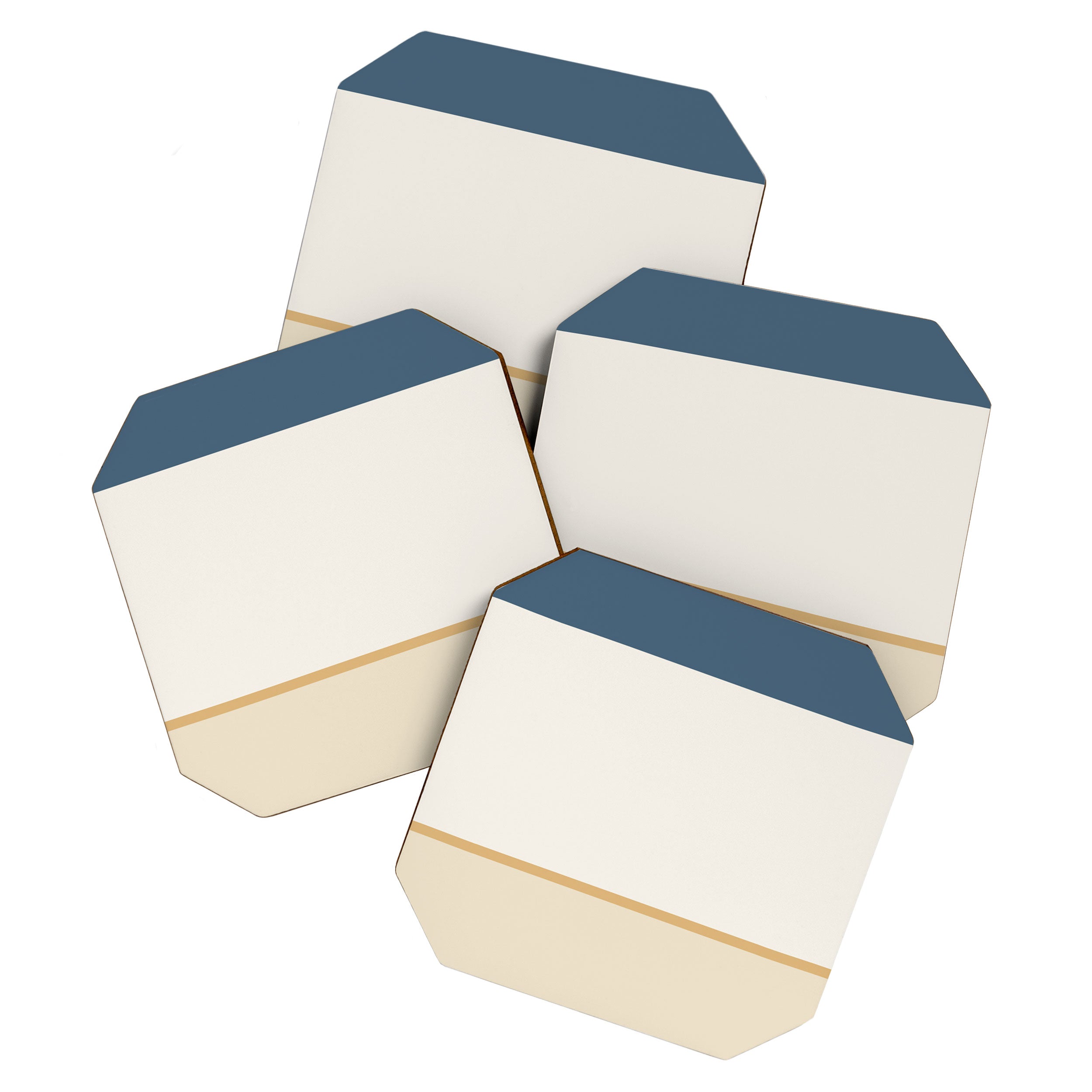 Contemporary Color Block XXXIX Coaster Gallery Image 1