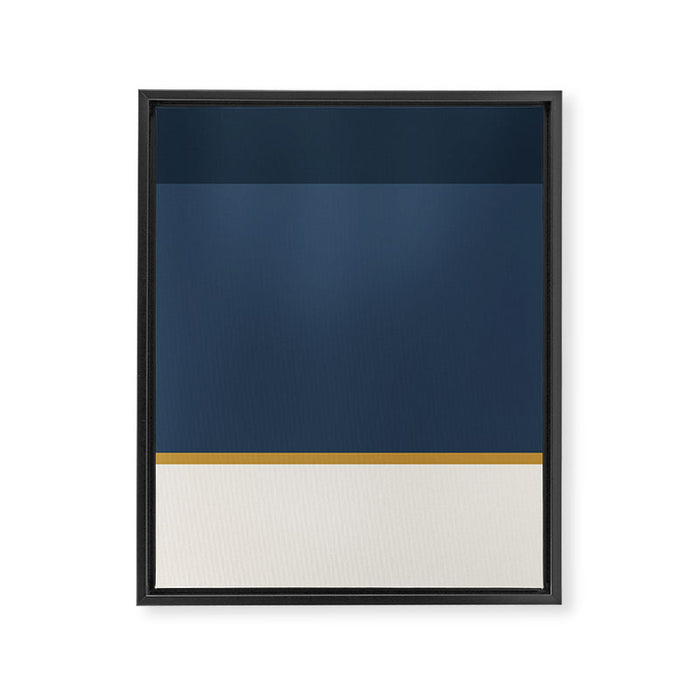 Contemporary Color Block XXXVI Framed Canvas Print Gallery Image 1