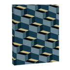 Cuboid Mid Century Abstract Shapes Pattern III Canvas Print Gallery Image 8