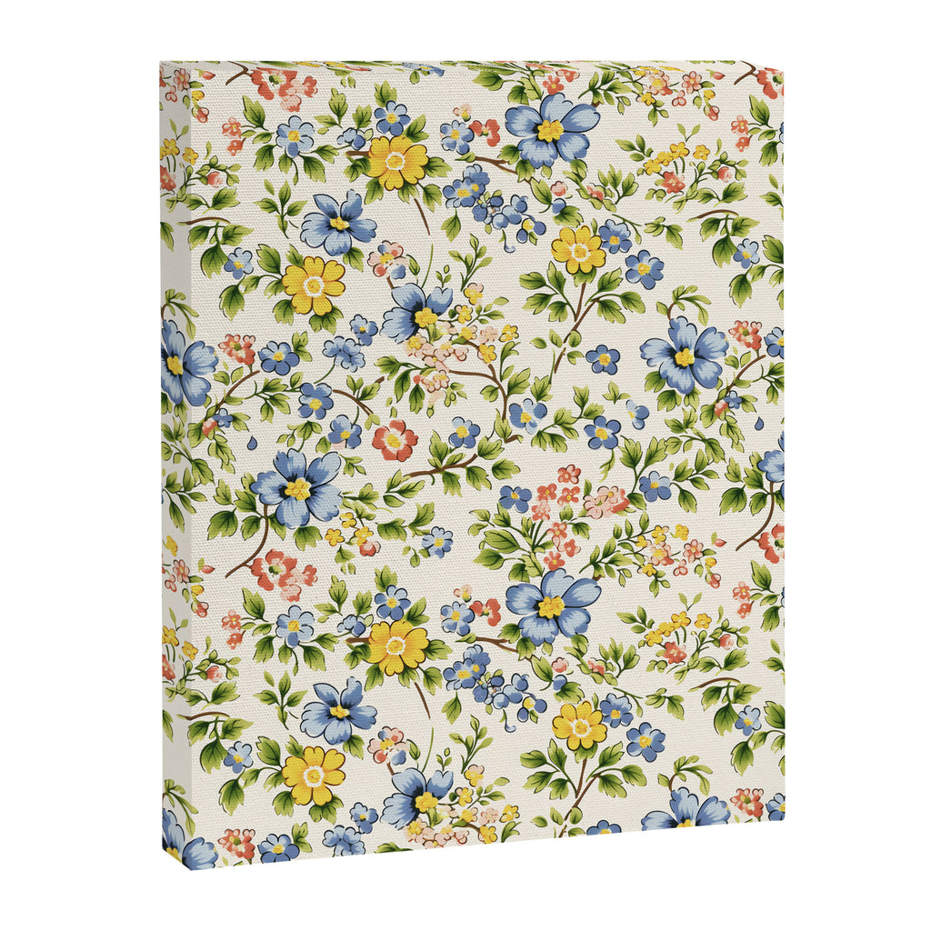 Cute Summer Floral Hand Painted Canvas Print Gallery Image 8