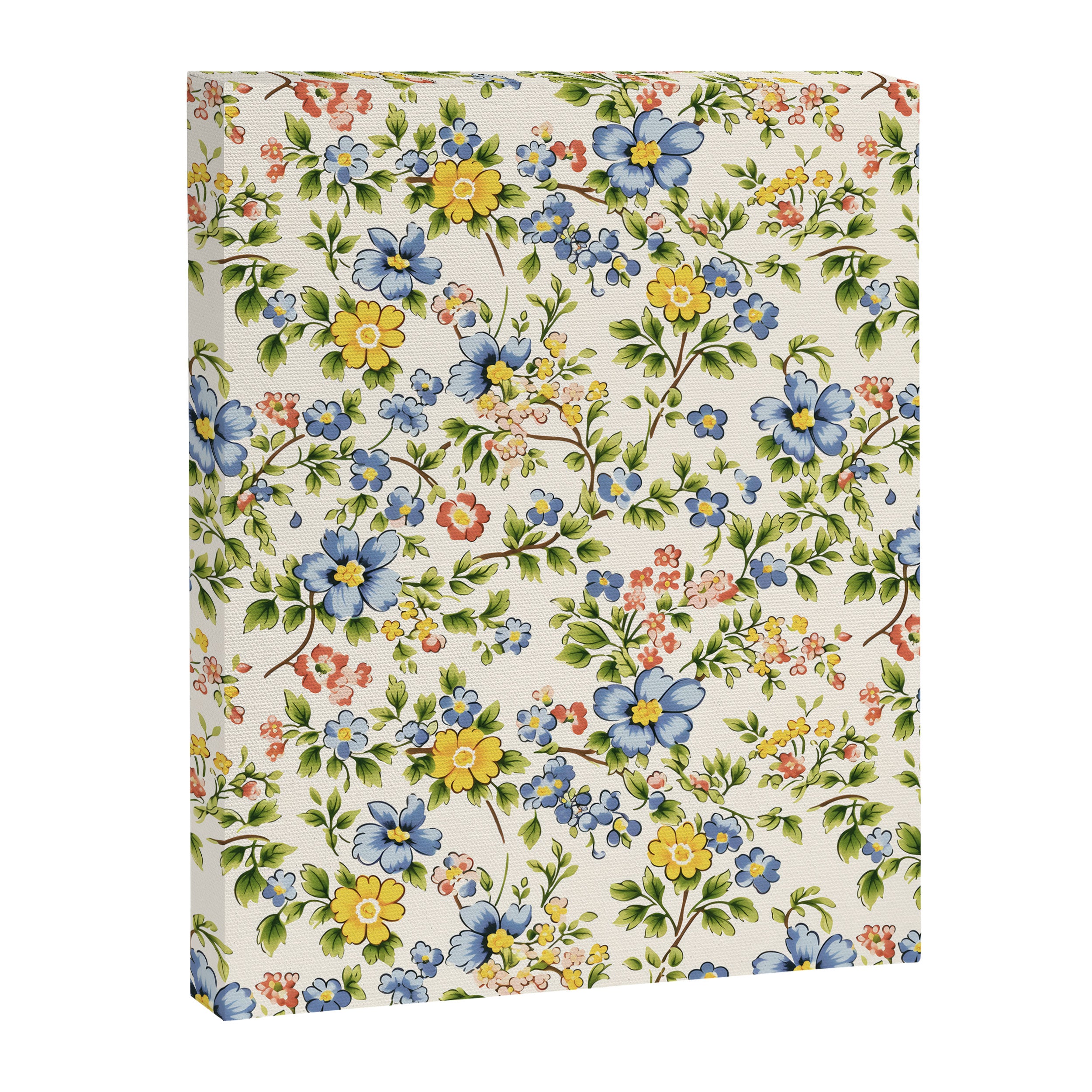 Cute Summer Floral Hand Painted Canvas Print Gallery Image 8