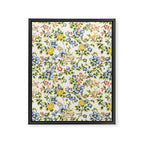 Cute Summer Floral Hand Painted Framed Canvas Print Gallery Image 8