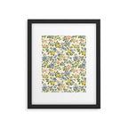 Cute Summer Floral Hand Painted Framed Art Print Gallery Image 6