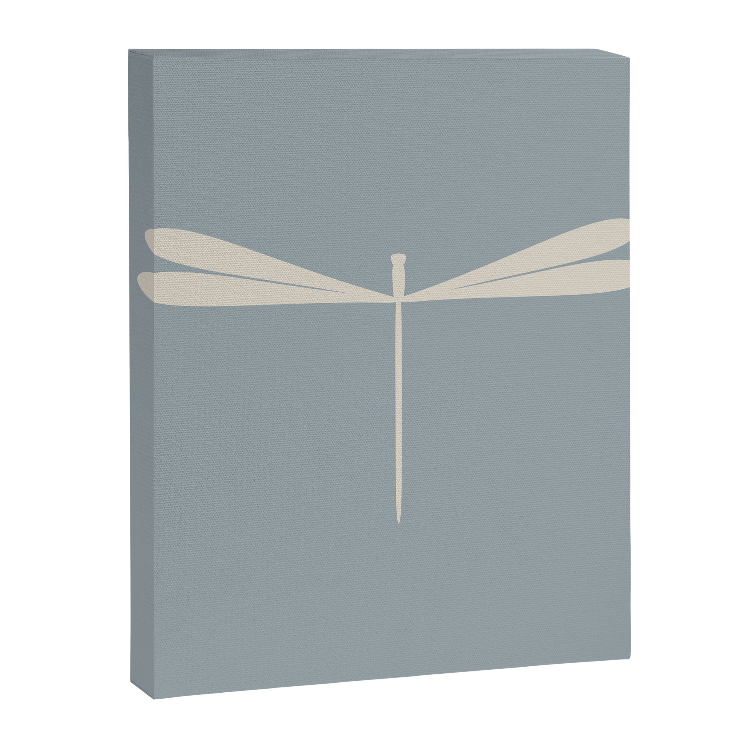 Dragonfly Pattern IX Soft Blue Canvas Print Gallery Image 8