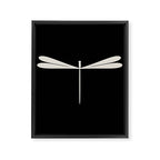 Dragonfly Pattern VII Black Framed Canvas Print Gallery Image 8