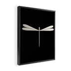 Dragonfly Pattern VII Black Framed Canvas Print Gallery Image 2