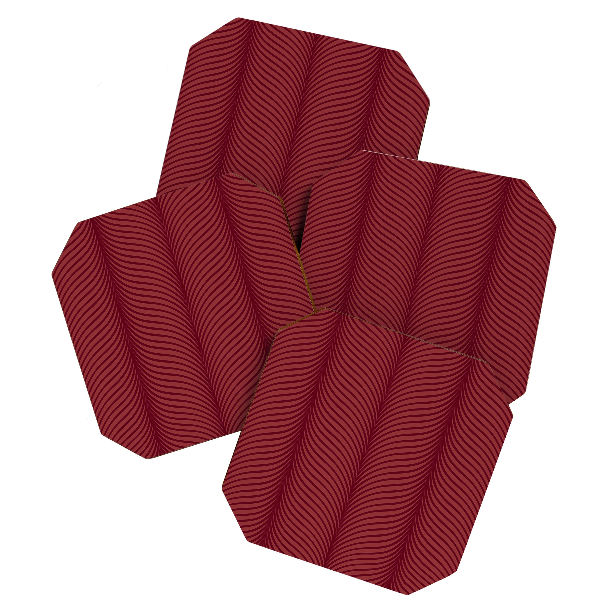 Elysian IV Ruby Red Coaster Gallery Image 1