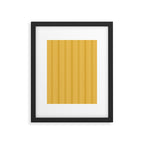 Elysian IX Golden Yellow Framed Art Print Gallery Image 6