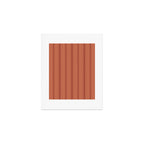 Elysian V Terracotta Art Print Gallery Image 1