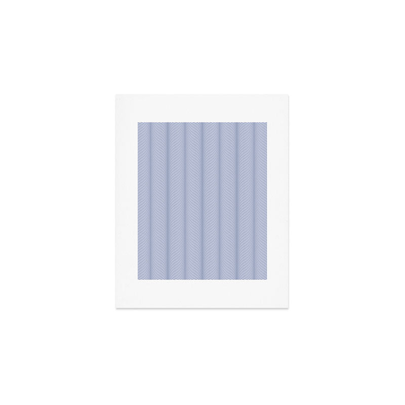 Elysian XI Sky Blue Art Print Gallery Image 1