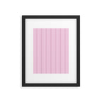 Elysian XIII Lilac Pink Framed Art Print Gallery Image 6