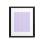 Elysian XIV Lavender Purple Framed Art Print Gallery Image 6