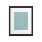 Elysian XVI Botanical Teal Framed Art Print Gallery Image 6