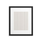 Elysian XVII Grey White Framed Art Print Gallery Image 6