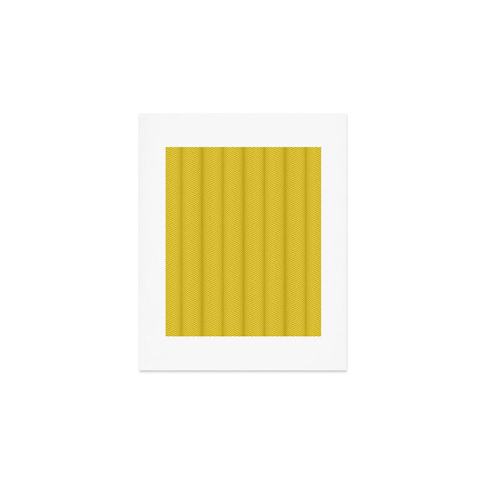 Elysian XVIII Chartreuse Green Art Print Gallery Image 1