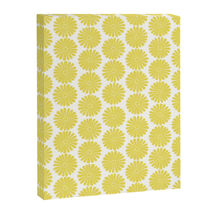 Floral Daisy Pattern XVIII Canvas Print Gallery Image 1
