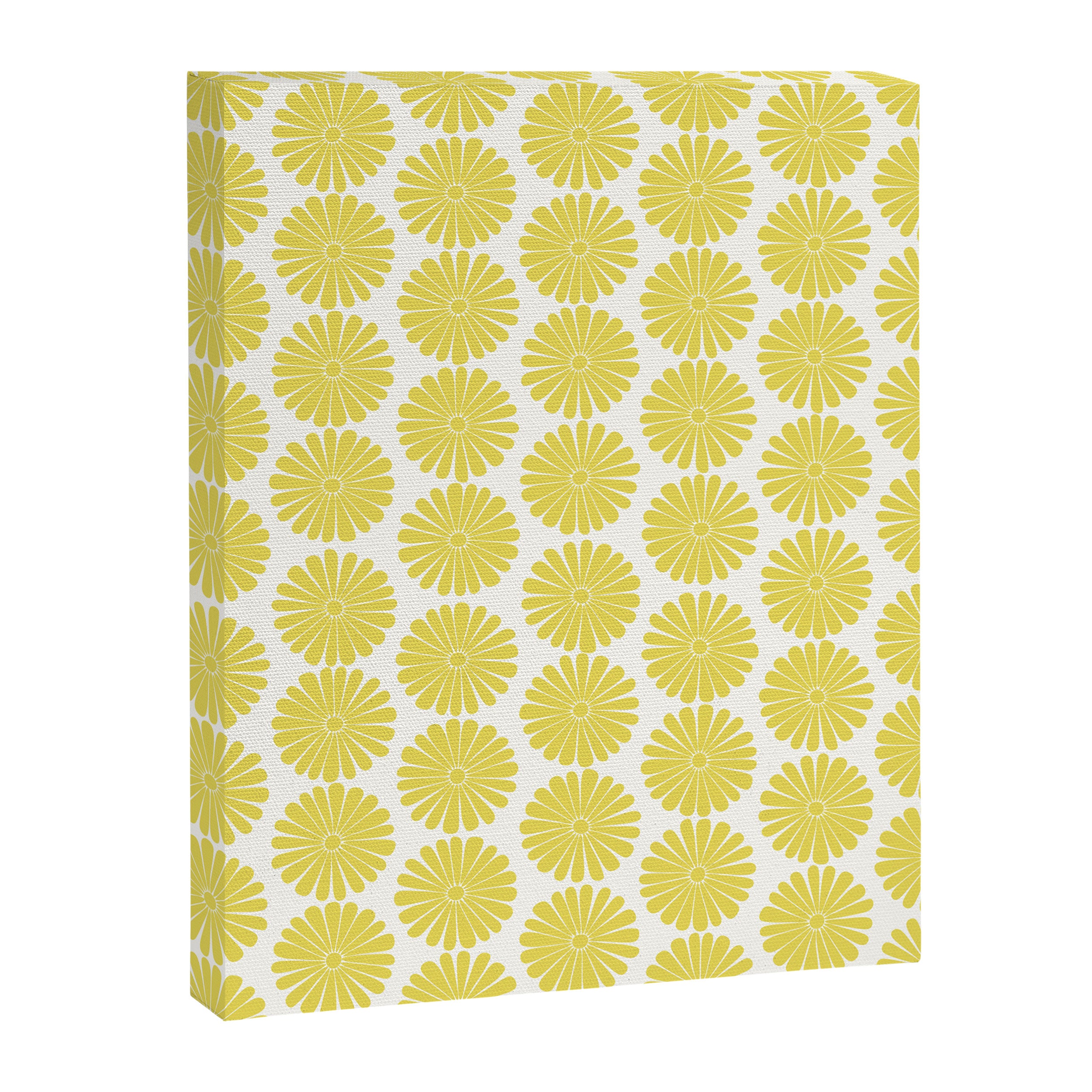 Floral Daisy Pattern XVIII Canvas Print Gallery Image 8