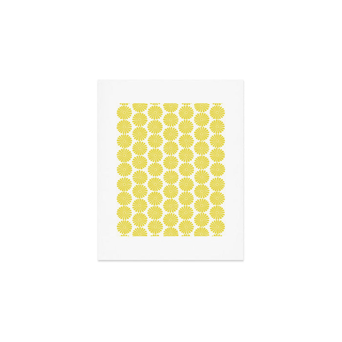 Floral Daisy Pattern XVIII Art Print Gallery Image 1