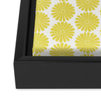Floral Daisy Pattern XVIII Framed Canvas Print Gallery Image 3