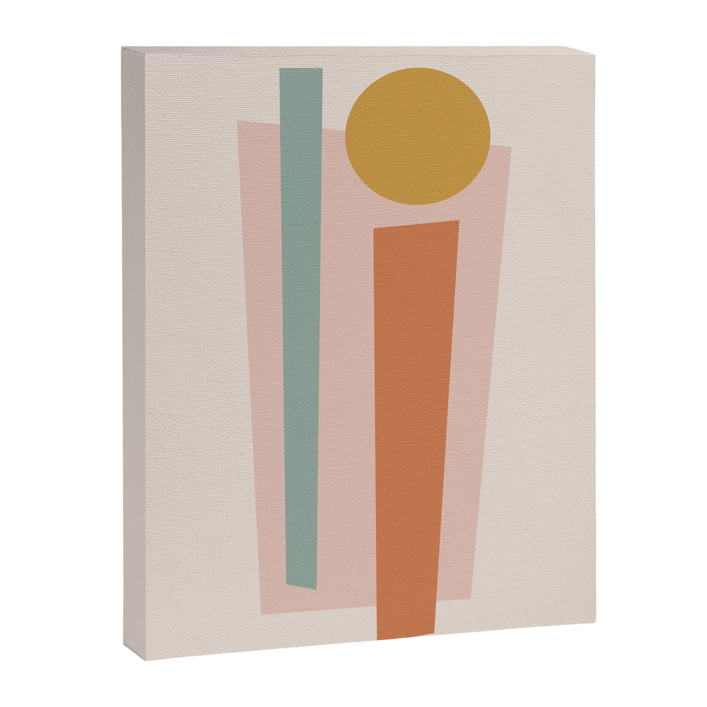 Geometric Abstract V Canvas Print Gallery Image 6