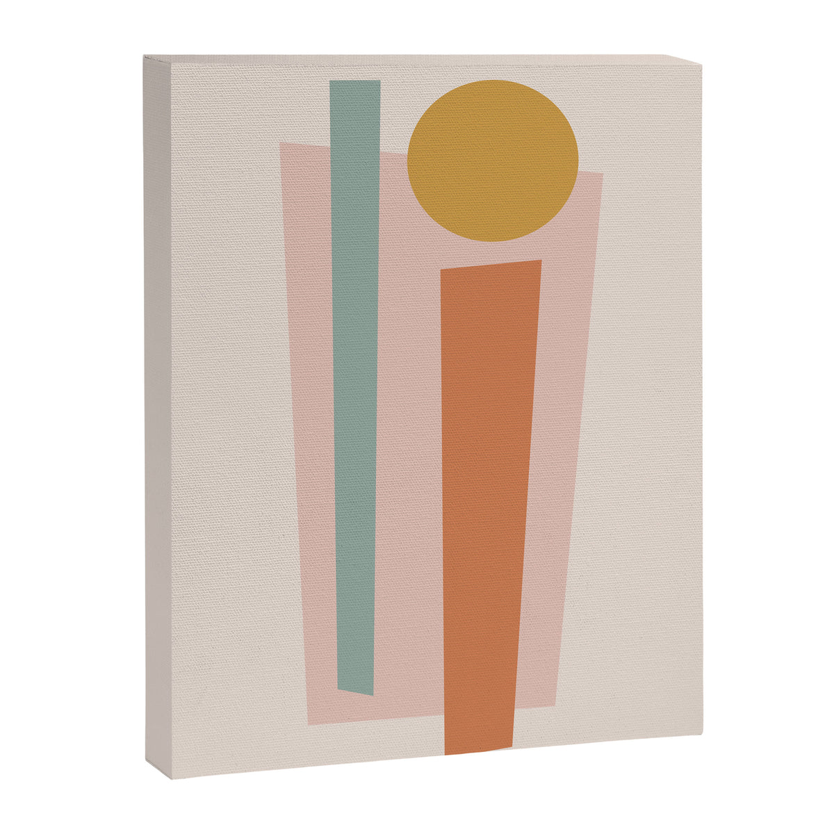 Geometric Abstract V Canvas Print Gallery Image 6