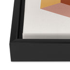 Geometric Abstraction XV Framed Canvas Print Gallery Image 3