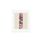 Geometric Balance Multicolor Art Print Gallery Image 1