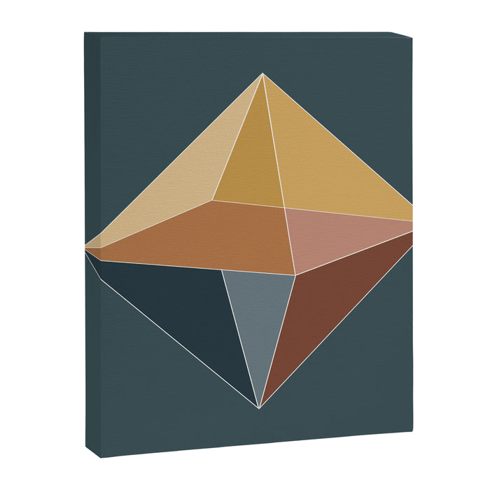 Geometric Diamond XVI Canvas Print Gallery Image 1