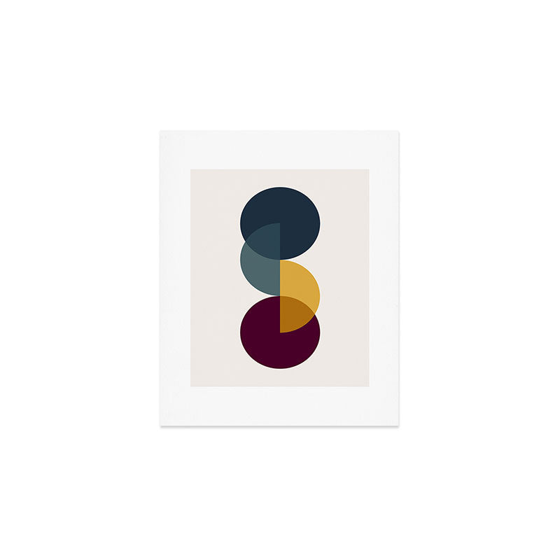 Geometric Harmony II Art Print Gallery Image 1