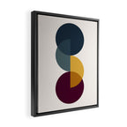 Geometric Harmony II Framed Canvas Print Gallery Image 2