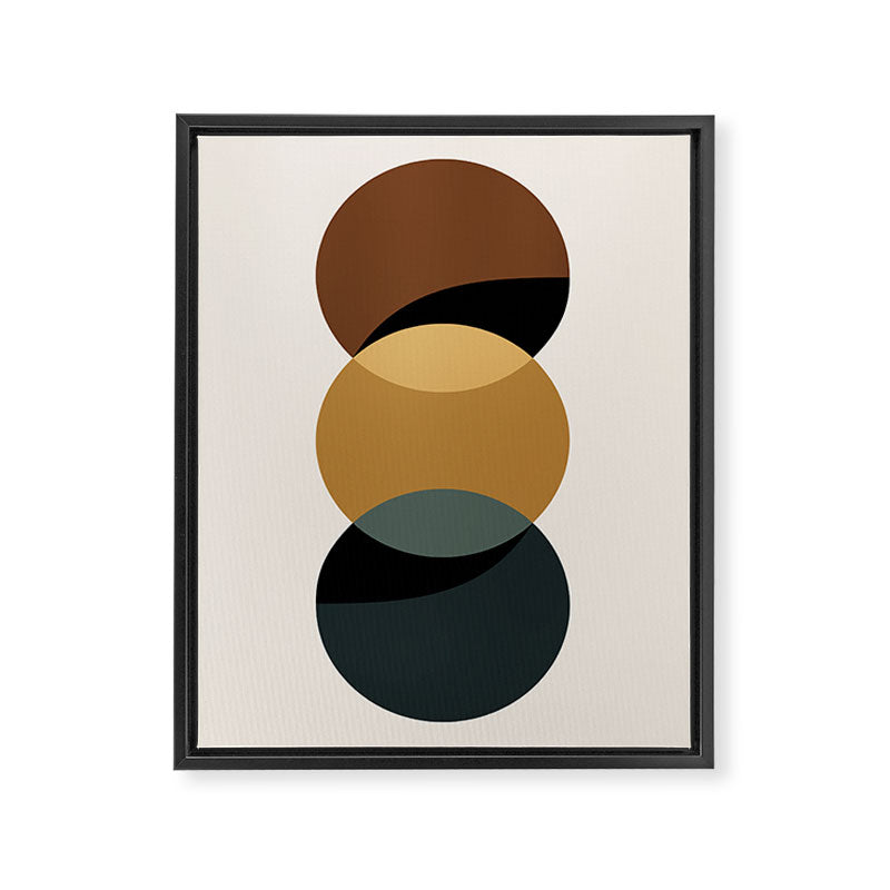 Geometric Harmony III Framed Canvas Print Gallery Image 6